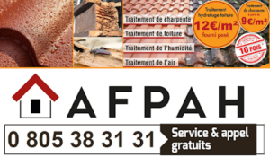 AFPAH – Traitement de charpente, termite, capricorne, mérule, démoussage, humidité